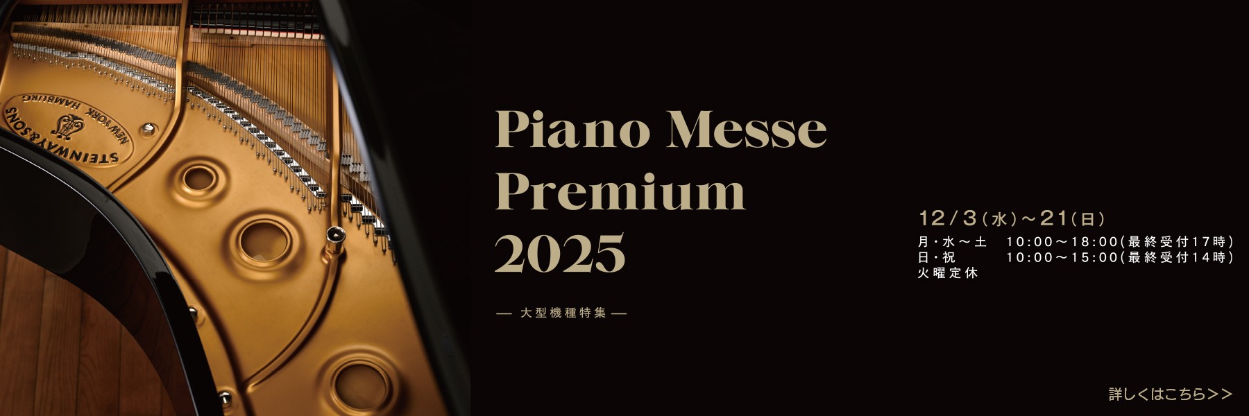 Piano Messe Premium ― 大型機種特集 ―